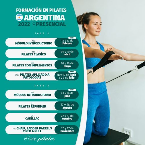 Curso Pilates Argentina 2022 presencial Curso Pilates Argentina 2022