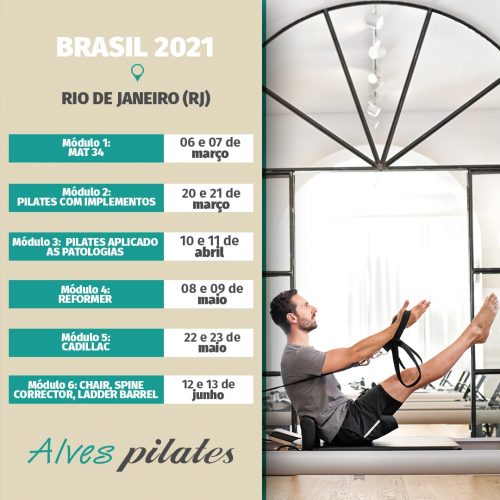 Curso de pilates Rio de Janeiro Curso de pilates Rio de Janeiro 2021