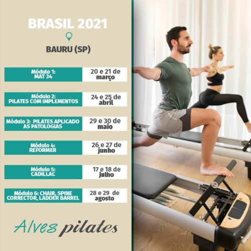 Curso pilates Bauru 2021 Curso pilates Bauru