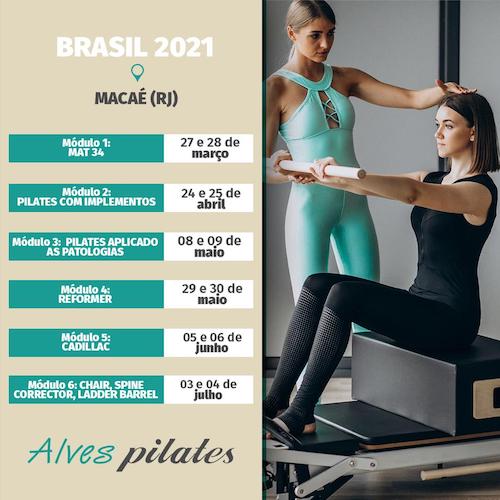 Curso de pilates Macae 2021 Curso de pilate Macaé