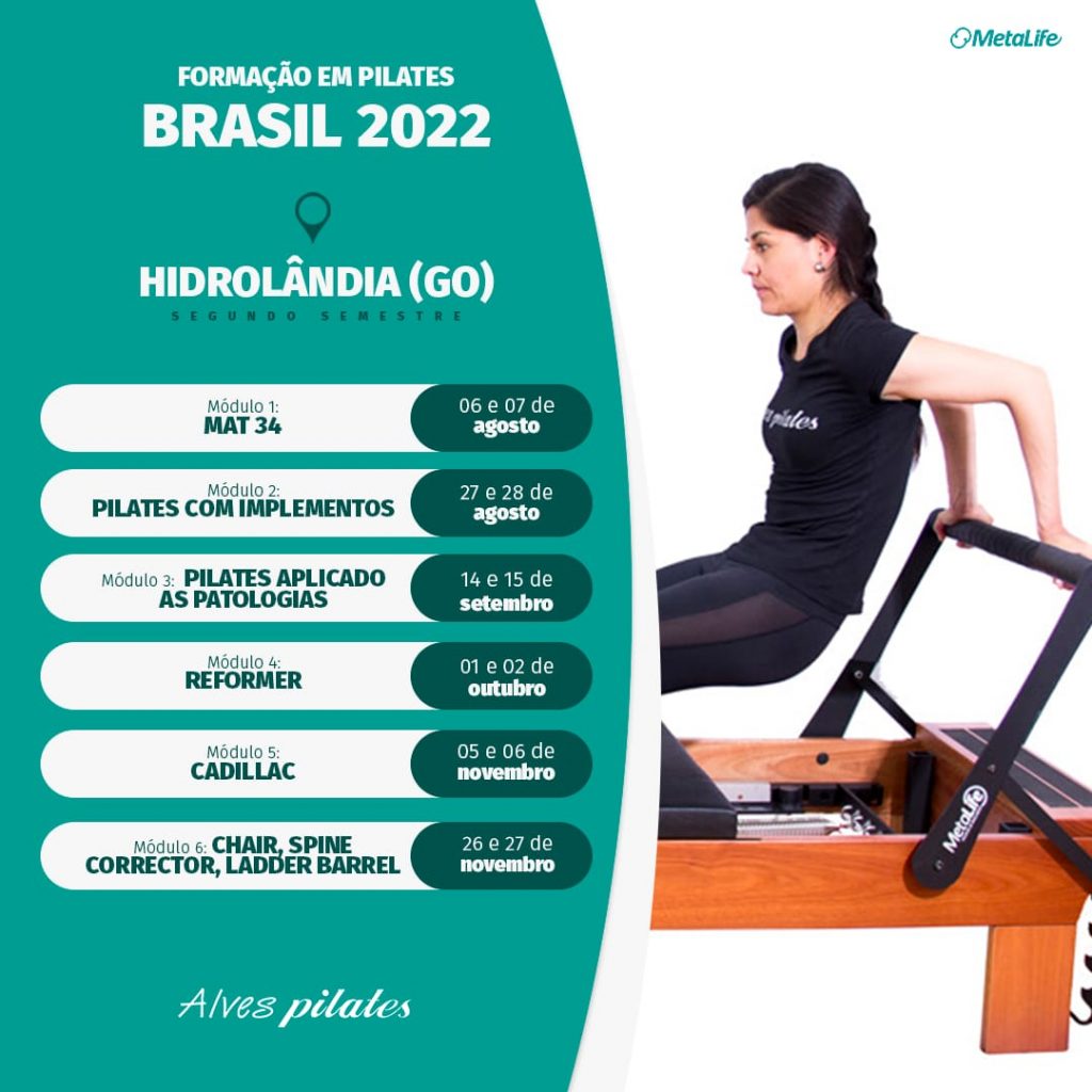 curso pilates hidrolandia goiania