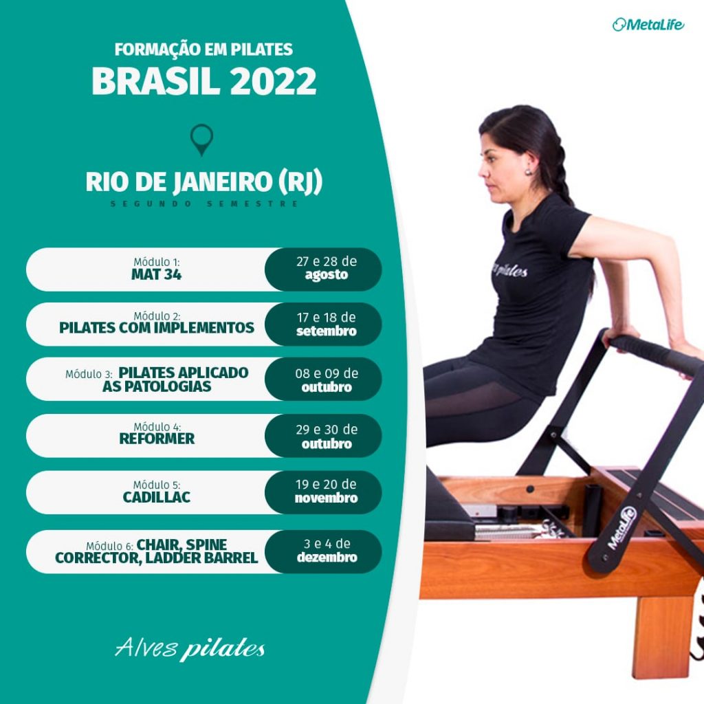 Curso pilates Rio de Janeiro