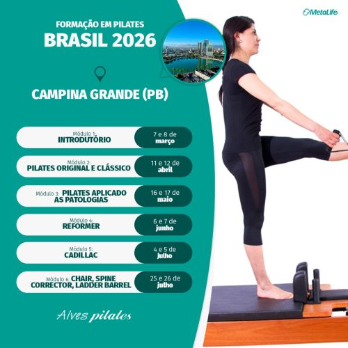 Curso Pilates Campina Grande